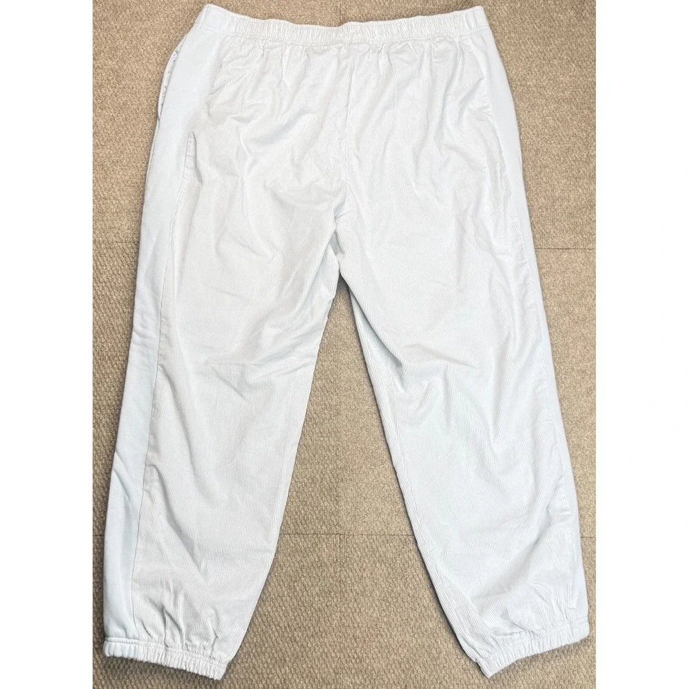 Nike Air Women's High Waisted Corduroy Fleece Pants Size‎ 2XL